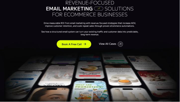 Klaviyo email marketing specialist ecommerce project by Magniqa